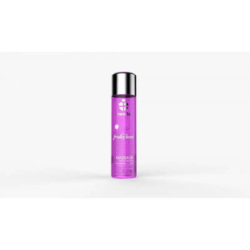 Huile de massage - Framboise Rhubarbe disponible en 60ml ou 120ml sur LollyDoll.fr