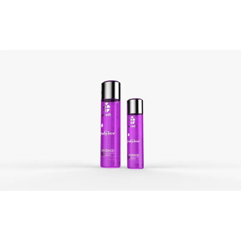 Huile de massage - Framboise Rhubarbe disponible en 60ml ou 120ml sur LollyDoll.fr