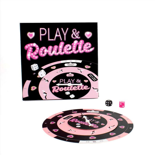 Le jeu érotique Play &  Roulette de la marque Secret Play est un jeu de société interactif pour adultes chez LollyDoll
