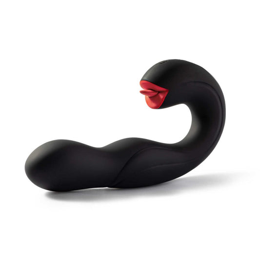 Joi Pro 2 Black – Vibrateur et Lécheur de Clitoris Rotatif Télécommandé Disponible chez LollyDoll