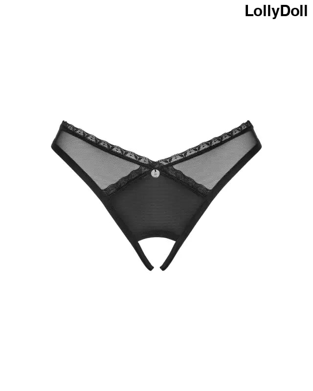 Latinesa string ouvert - Noir - Obsessive - Lingerie disponible chez LollyDoll, pas cher