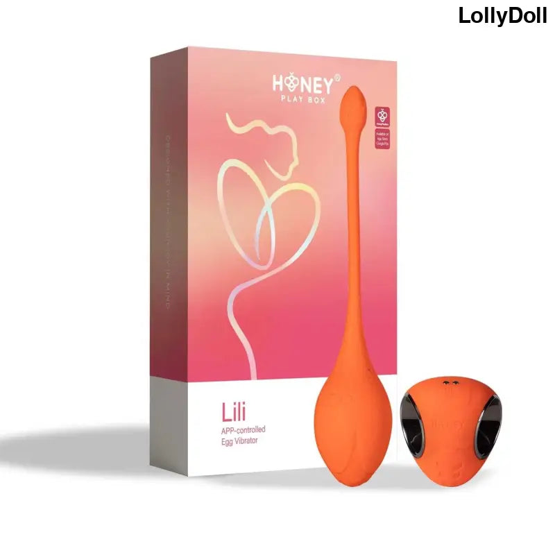 Lili - Oeuf vibrant contrôlé par application - Honey Play box - Oeuf vibrant disponible chez LollyDoll, pas cher