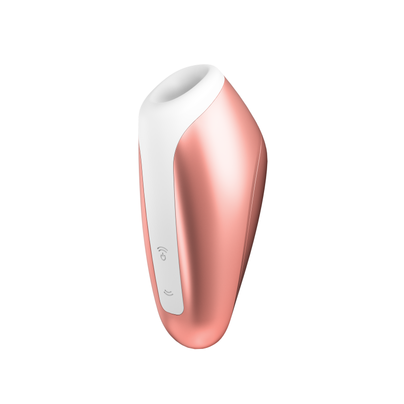 le summum de la stimulation clitoridienne avec le Breeze - Cuivré Stimulateur Satisfyer disponible chez LollyDoll