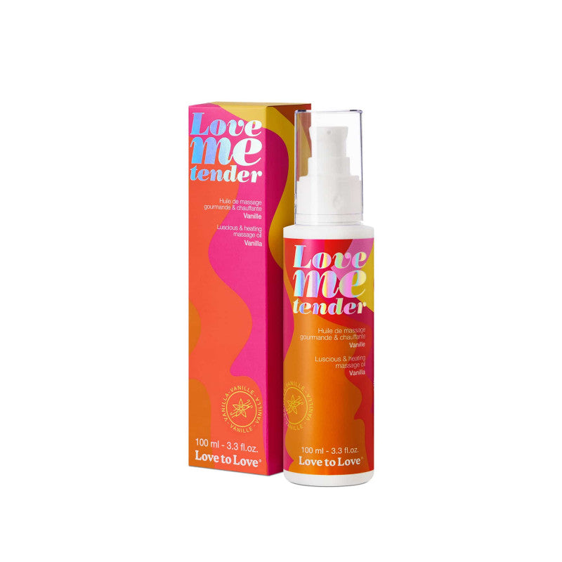 Huile massage chauffante Love to Love vanille 100ml gourmande aphrodisiaque LollyDoll