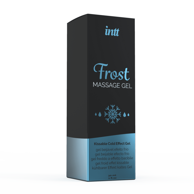 Emballage du gel de massage effet froid gout menthe à utiliser sur toutes les parties du corps chez LollyDoll