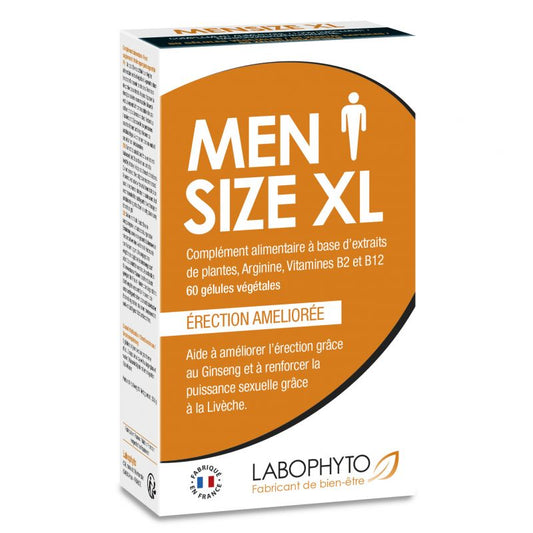 Spécialement formulé pour les hommes cherchant à améliorer leurs performances sexuelles et à augmenter la taille et le volume de leur pénis, le Men Size XL est disponible au meilleur prix chez LollyDoll