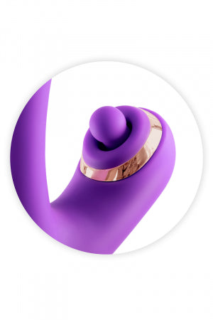 Vibromasseur rabbit 3-en-1 Joyfully violet