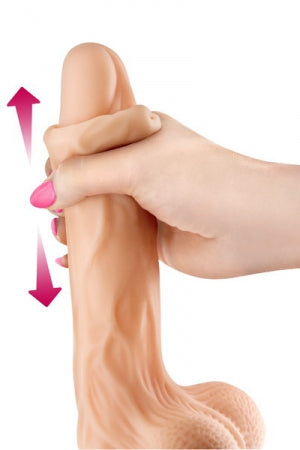 Gode ultra-réaliste 21 cm Real Brad