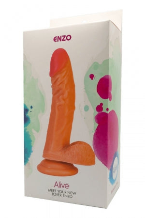 Gode ventouse réaliste Enzo Alive