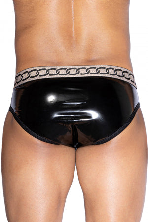 Slip sexy noir et blanc