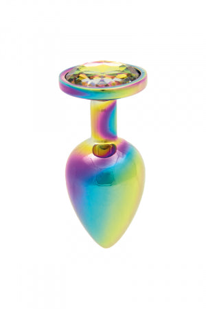 Plug bijou arc-en-ciel L