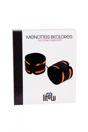 Menottes bicolores