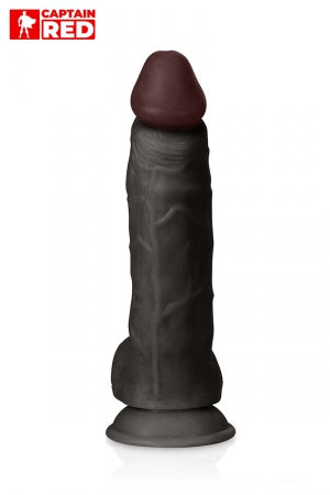 Gode réaliste The Intense Black 24 x 5 cm
