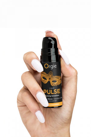 Gel stimulant embrassable Liquid Pulse Orgie