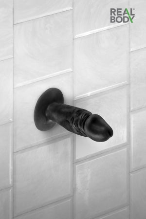 Plug anal réaliste noir 11 cm Real Tim