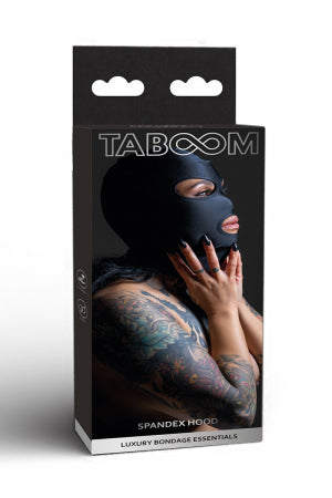Cagoule BDSM 3 ouvertures