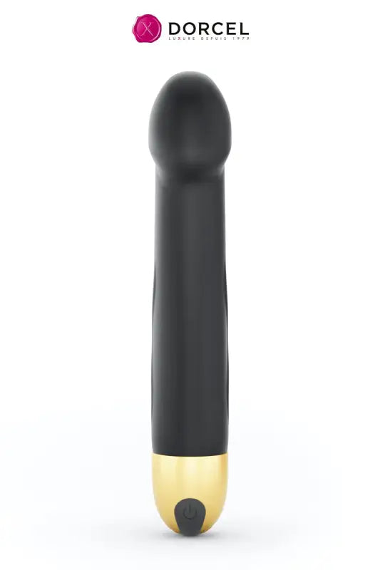 Vibrateur noir et or.