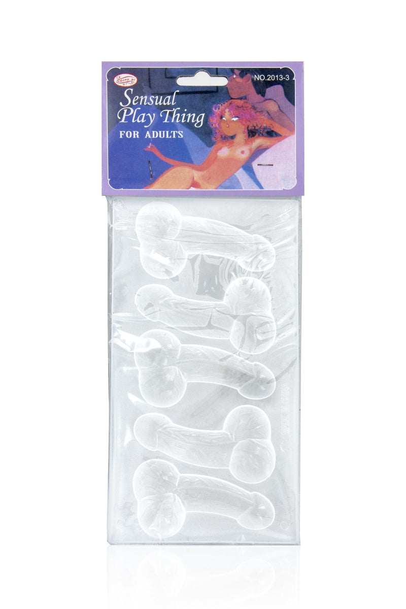 Bac à glaçons en forme de pénis et testicules pour des soirées spéciales et amusantes 