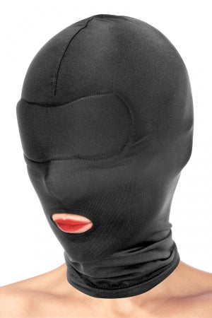 Cagoule BDSM bouche ouverte