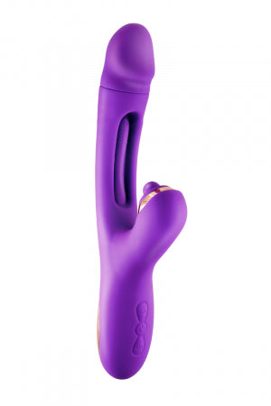 Vibromasseur rabbit 3-en-1 Joyfully violet