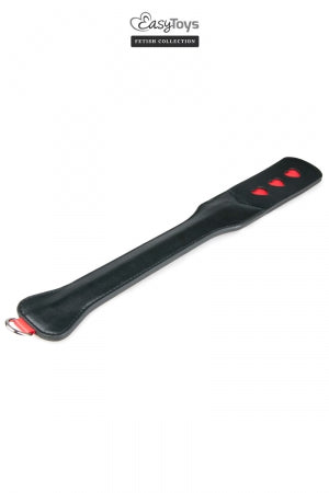 Paddle cuir 3 coeurs