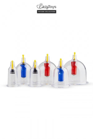 Coffret 6 ventouses Cupping Set
