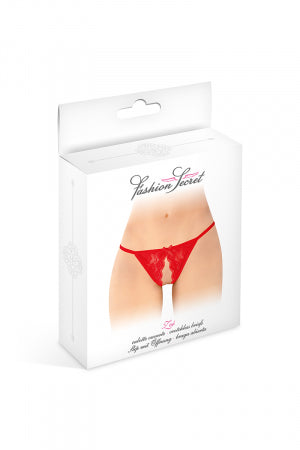 Culotte ouverte Zoé rouge