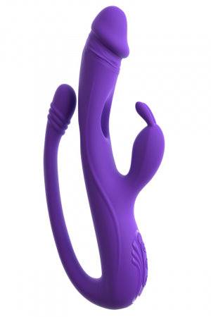 Vibro Rabbit avec tickler flexible · Sweet Smile · vue 2