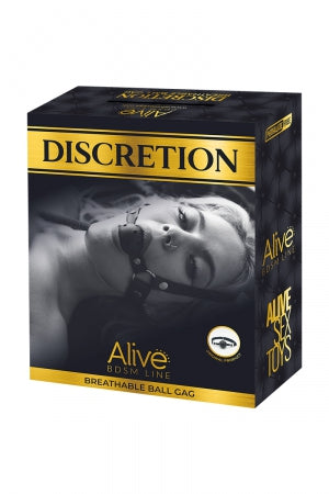Baillon Discretion rouge Alive