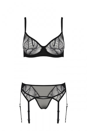 Ensemble à jarretelles Leafa Passion ECO Collection