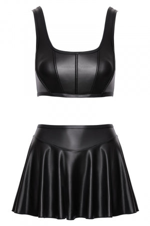 Ensemble Top bustier court et mini-jupe Cottelli PARTY