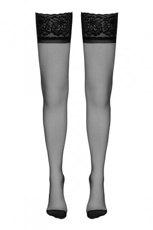 Bas autofixants couture noir 1