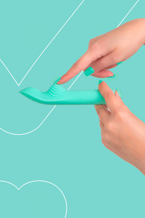 Vibro rechargeable LunaCharm vert