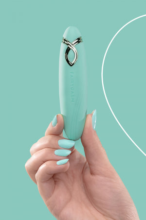 Vibro rechargeable PleasureArrow vert · Fairygasm · vue 2