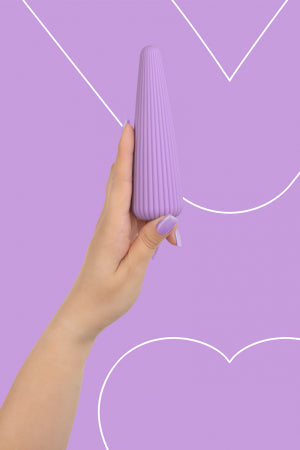 Vibro rechargeable IcyCone violet