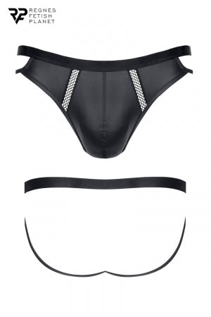 Jock strap noir wetlook