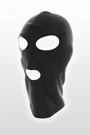 Cagoule BDSM 3 ouvertures