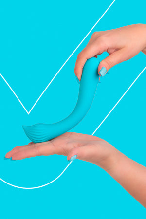 Vibro rechargeable Passionmania bleu · Fairygasm · vue 2