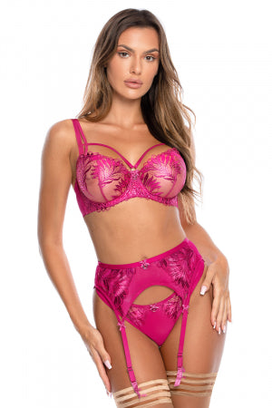Porte-jarretelles Rose V-10252
