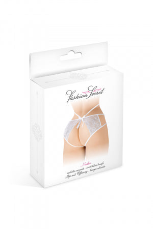 Culotte ouverte Nadia blanc