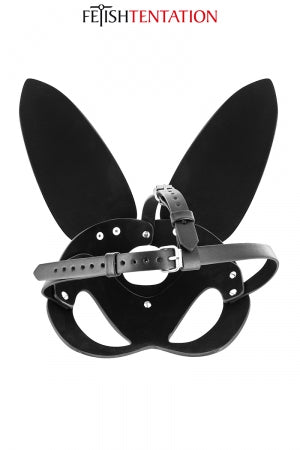 Masque bunny simili cuir réglable