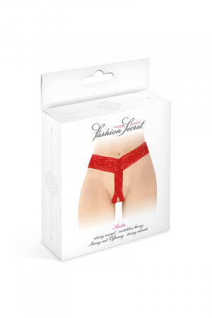 String ouvert Anita rouge
