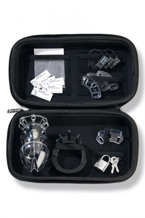 Cage pénis électro-stimulation Pubic Enemy taille haute