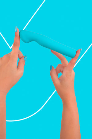 Vibro rechargeable Roseaissance bleu