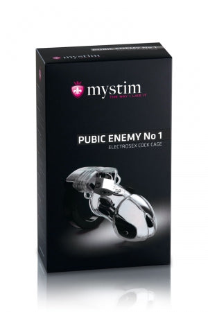 Cage pénis électro-stimulation Pubic Enemy