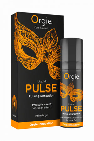 Gel stimulant embrassable Liquid Pulse Orgie