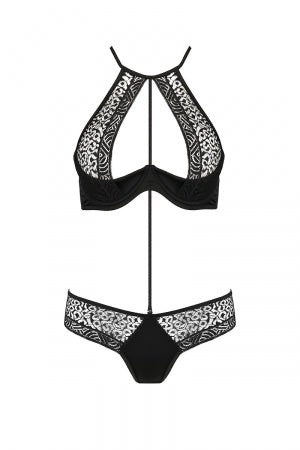 Ensemble Scarlet Bikini noir Passion