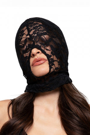 Cagoule BDSM en Dentelle