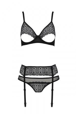 Ensemble à jarretelles Zinnia Passion ECO Collection