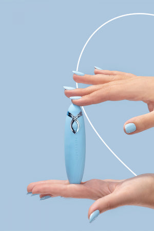 Vibro rechargeable PleasureArrow bleu · Fairygasm · vue 2